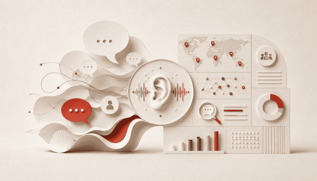 Social listening vs. monitoreo de redes: no son lo mismo