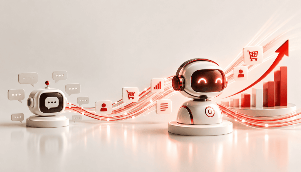 Chatbot vs. agente de IA: por qué la diferencia importa para vender más